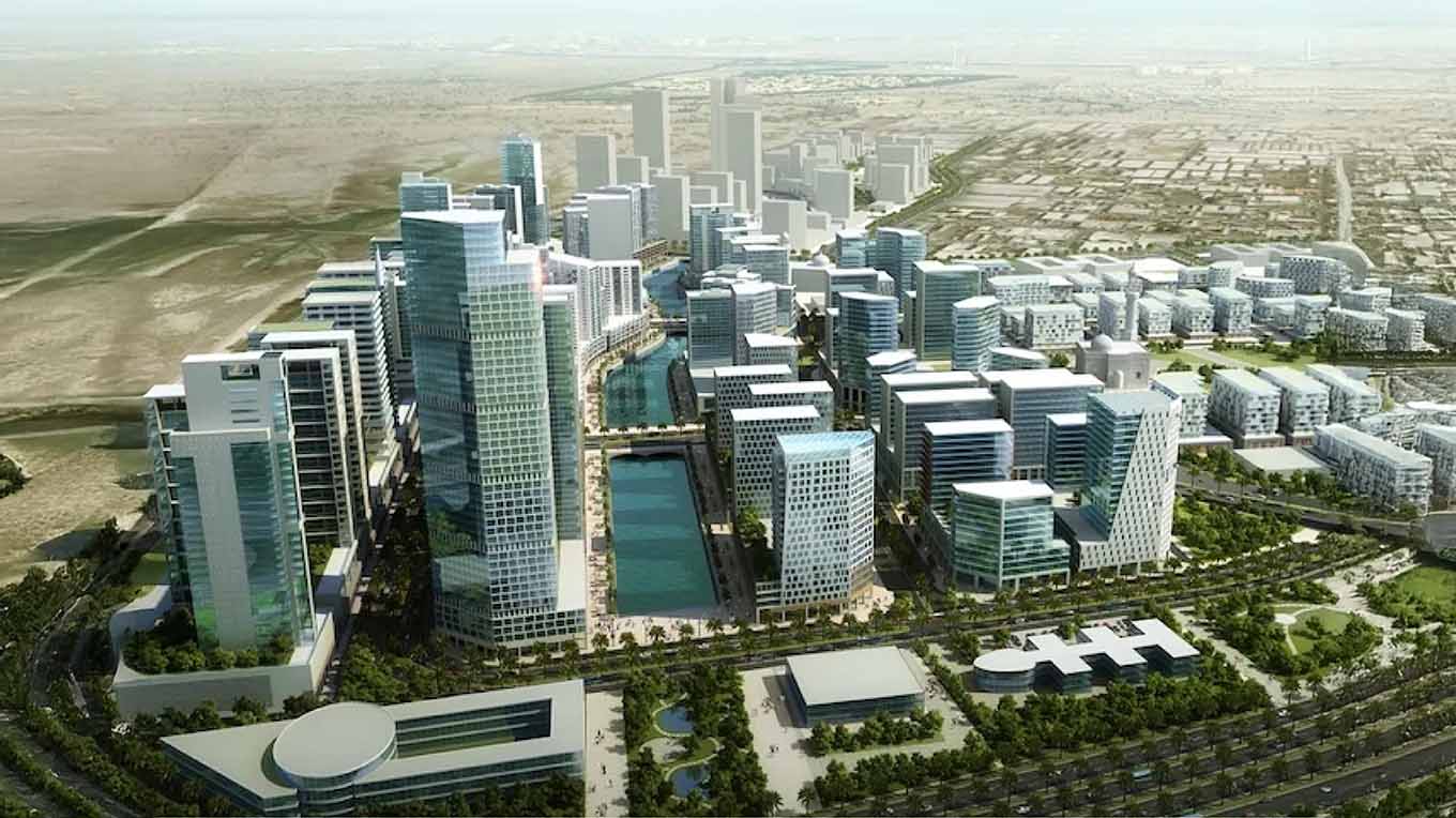 Meydan Horizon by Imtiaz: Masterplan rendering