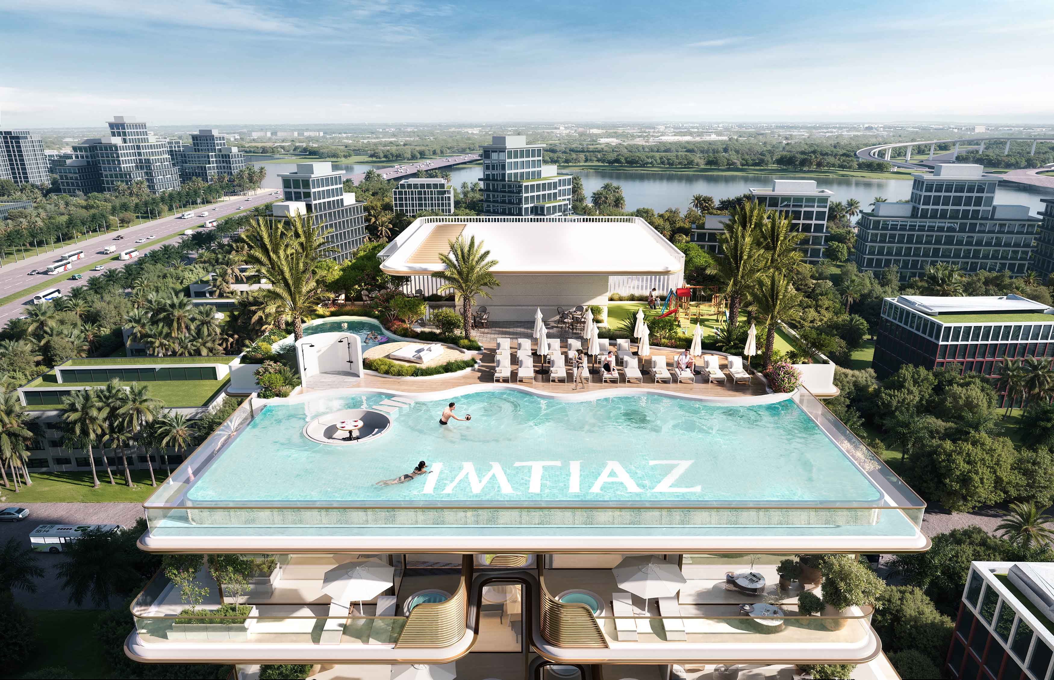 Sunset Bay 5 by Imtiaz: Landscaped Rooftop
