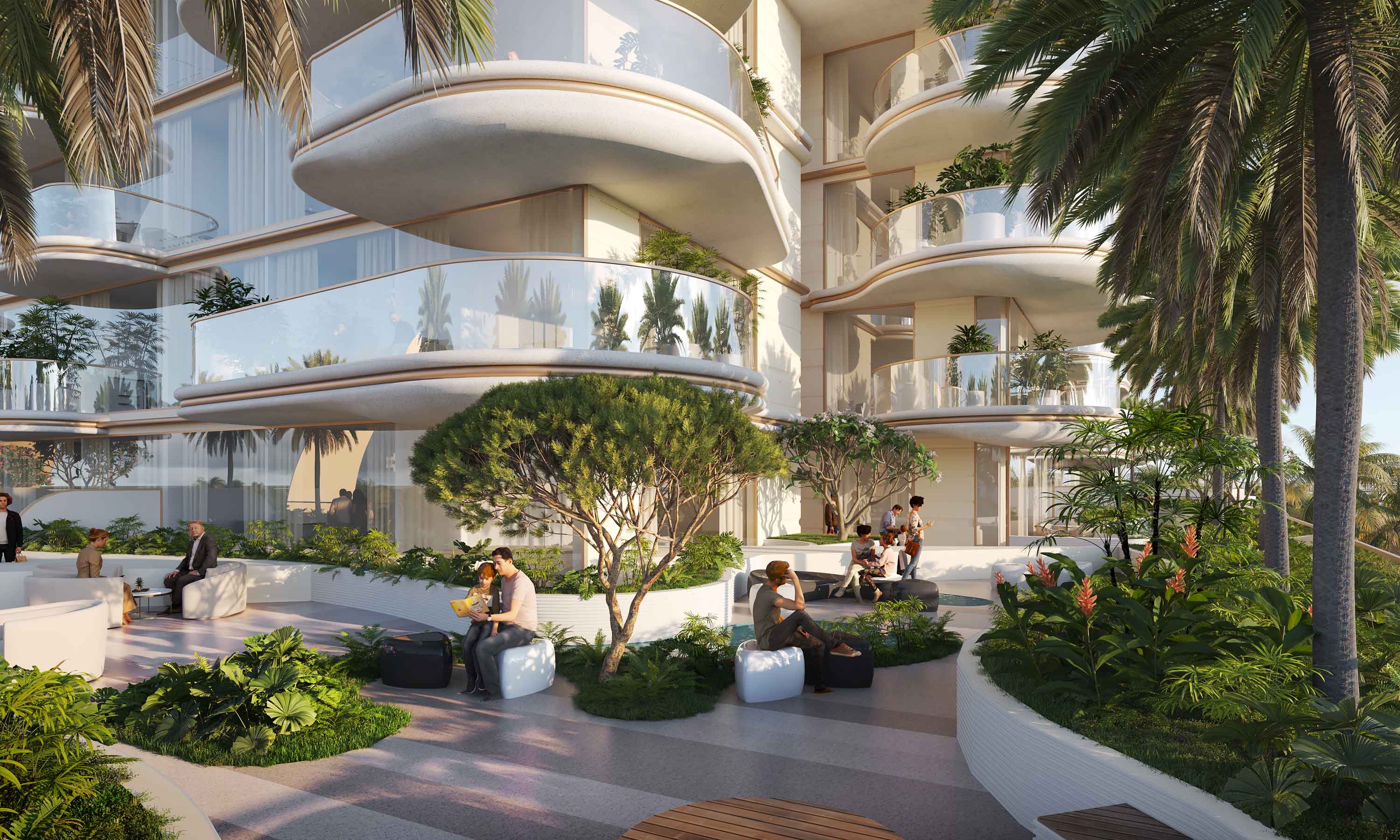 Beach Walk Grand 2: Landscaped Garden