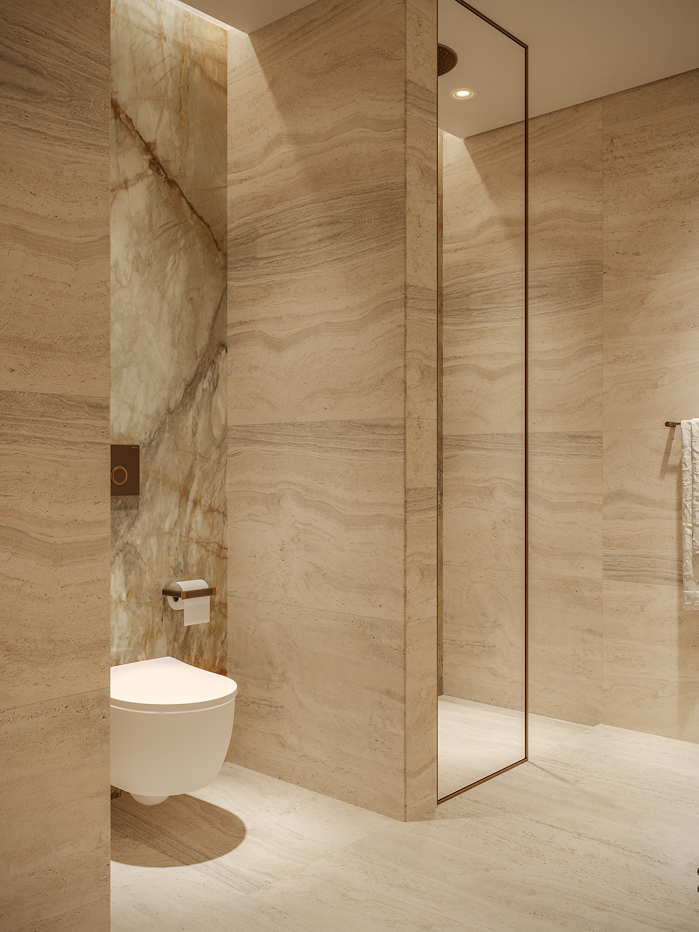 Pearl House II by Imtiaz: Bathroom Interior
